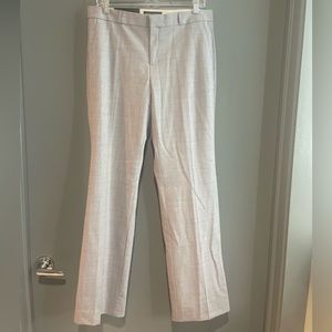 NWT: Banana Republic, Gray, Logan, Bootcut work pants size 8